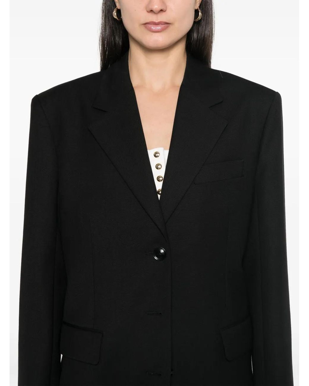 Anine Bing Black Sara Blazer