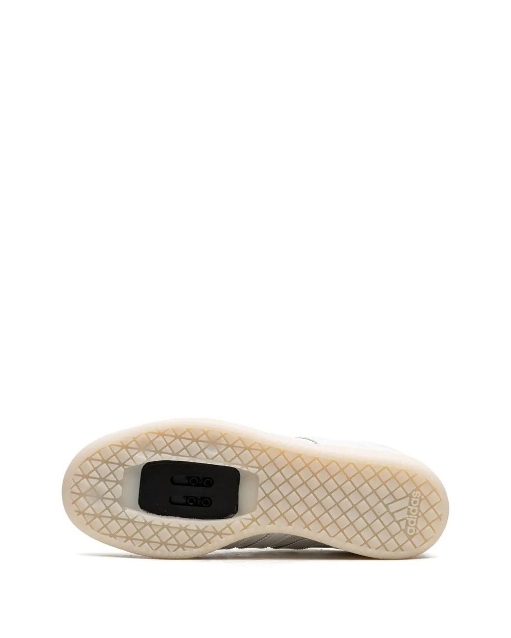 Adidas White Velosamba Vegan "Cloud" Sneakers