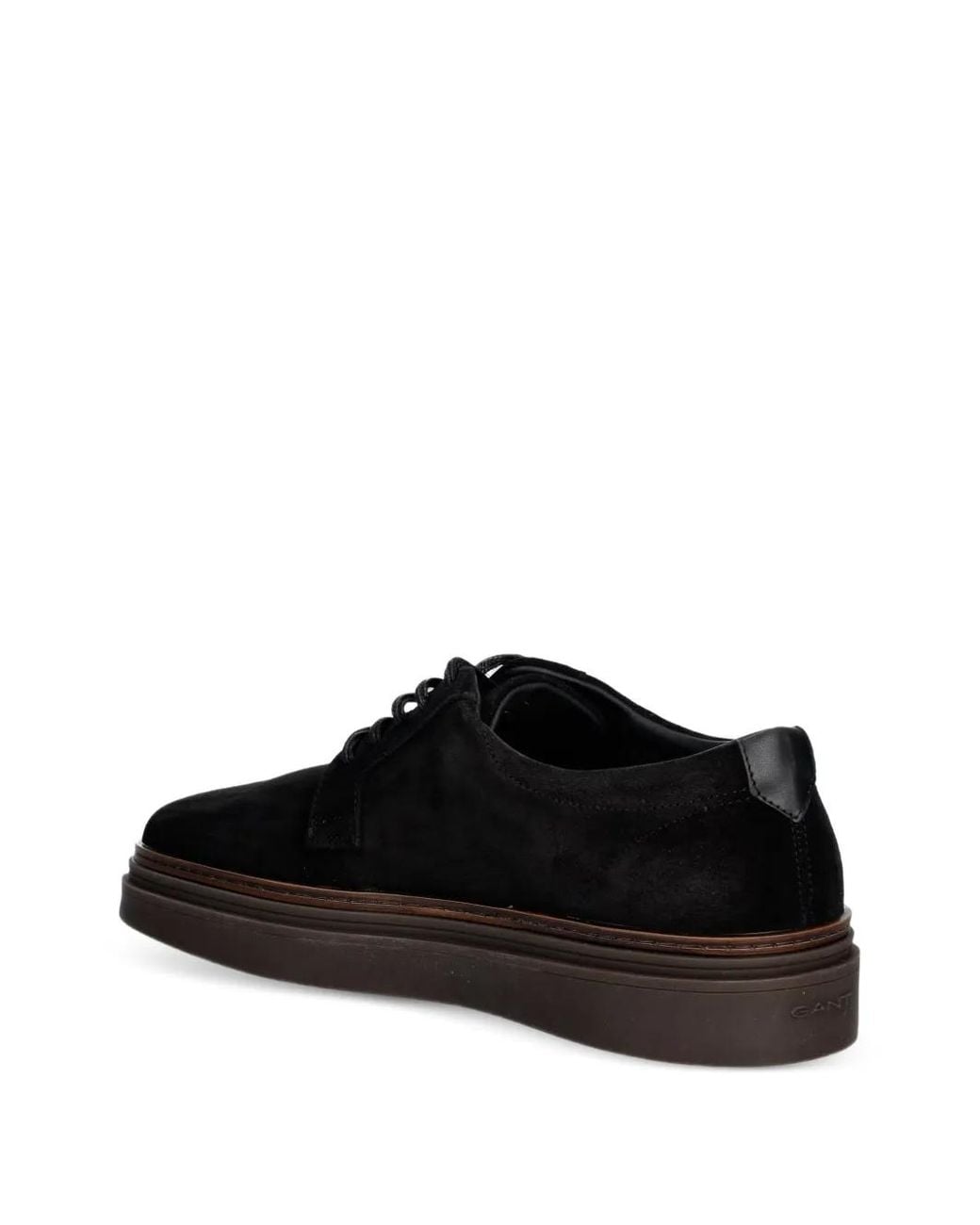 Gant Black Suede Lace-Up Sneakers for men