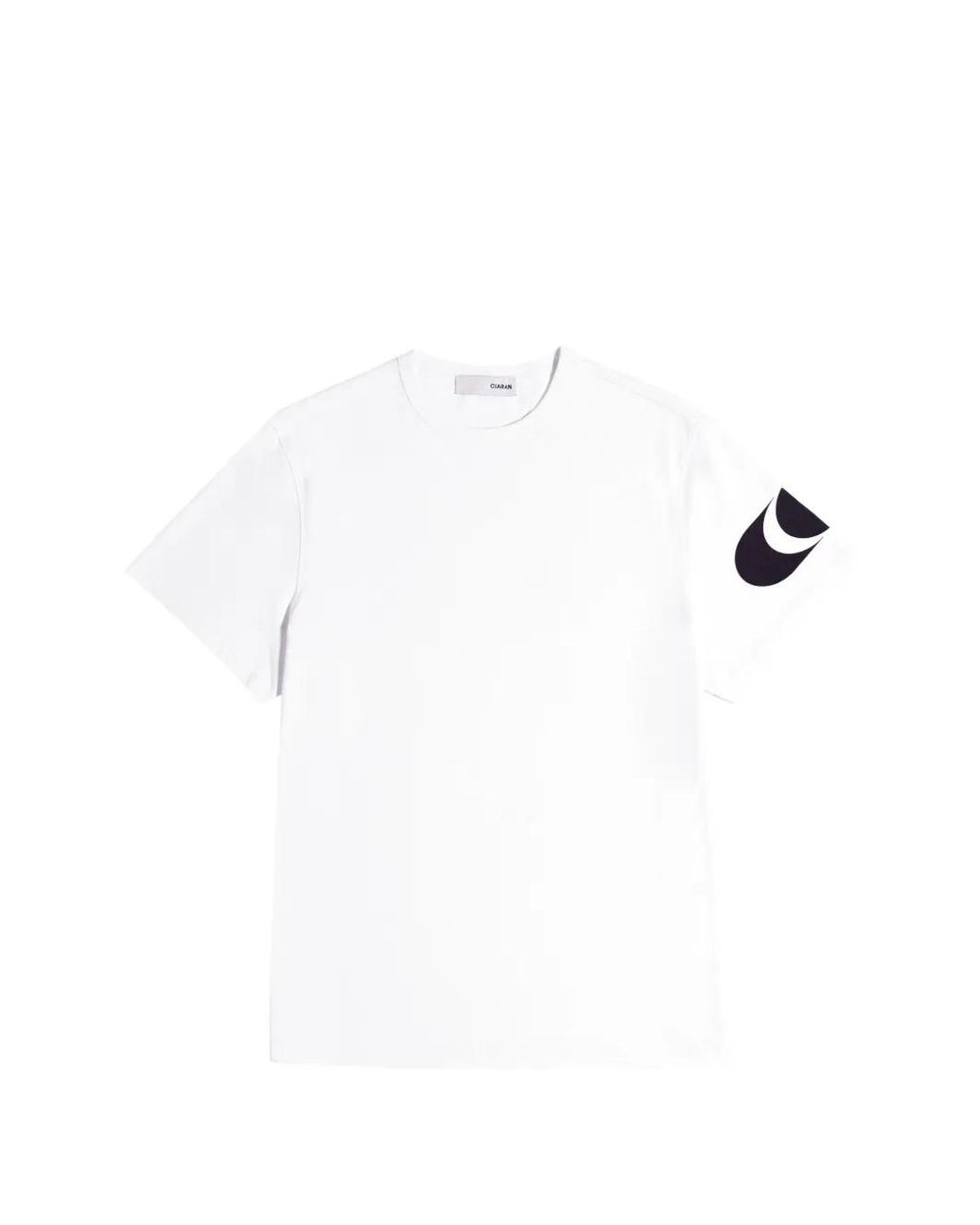 CIARAN White Cc1 Logo-Print T-Shirt