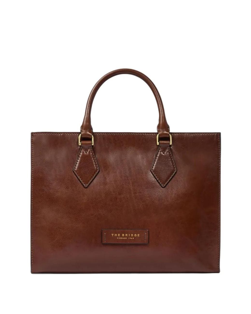 The Bridge Brown Leather Tote Bag