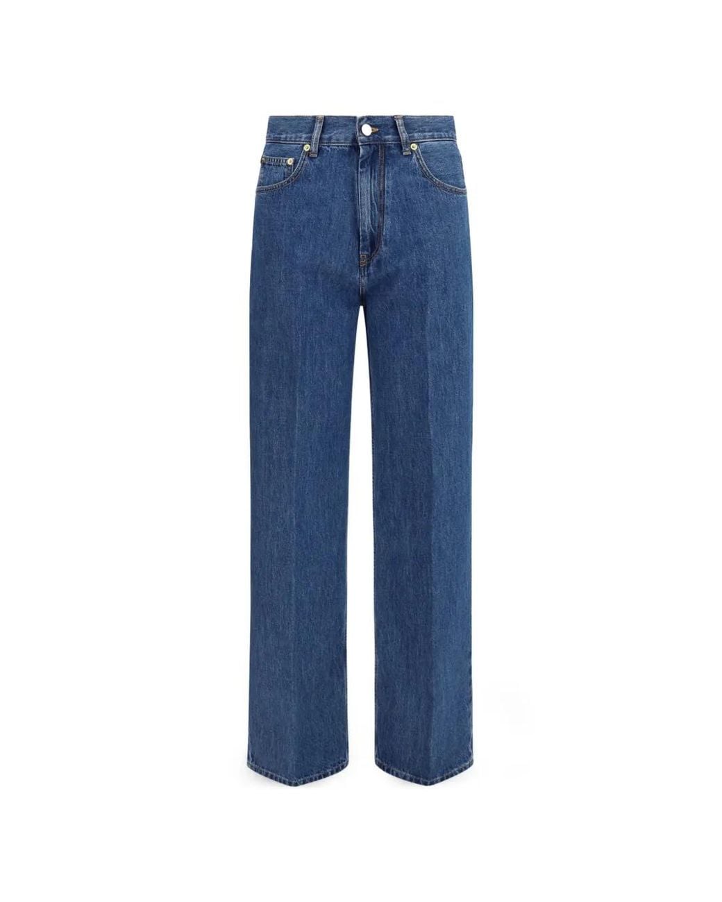 DARKPARK Blue Cora Wide-Leg Jeans