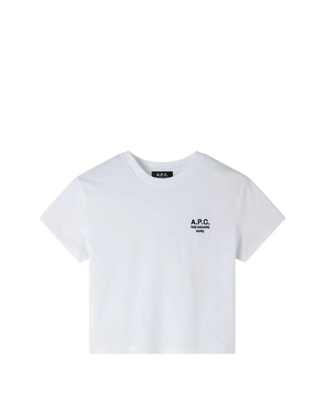 A.P.C. White Rue Madame T-Shirt