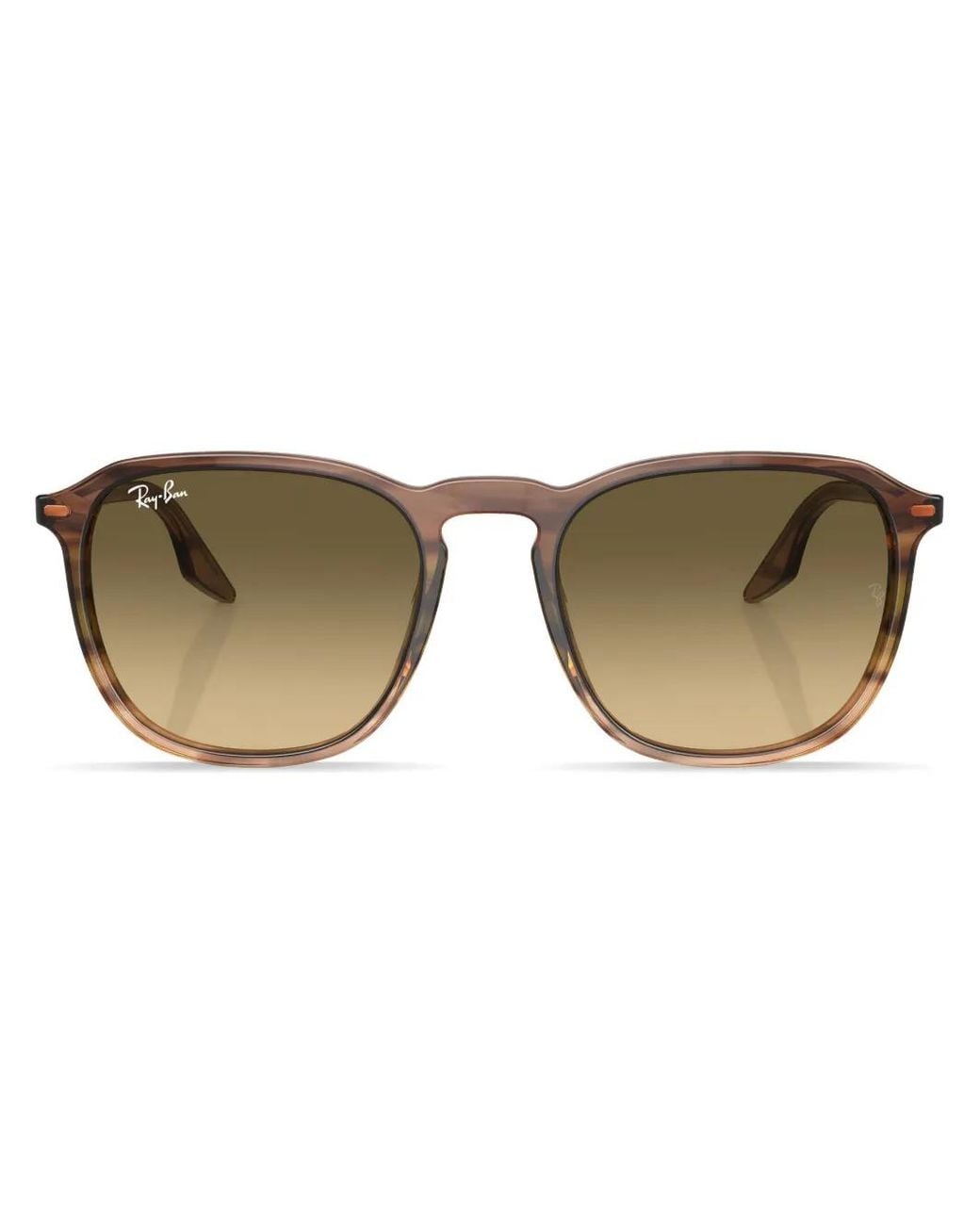 Ray-Ban Brown Square-Frame Sunglasses