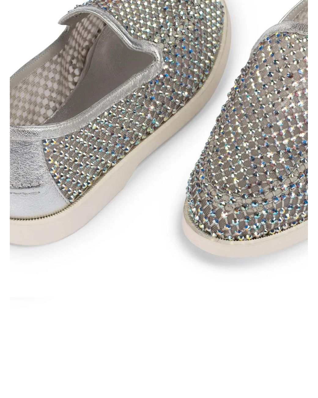 Le Silla Gray Mocassins Gilda