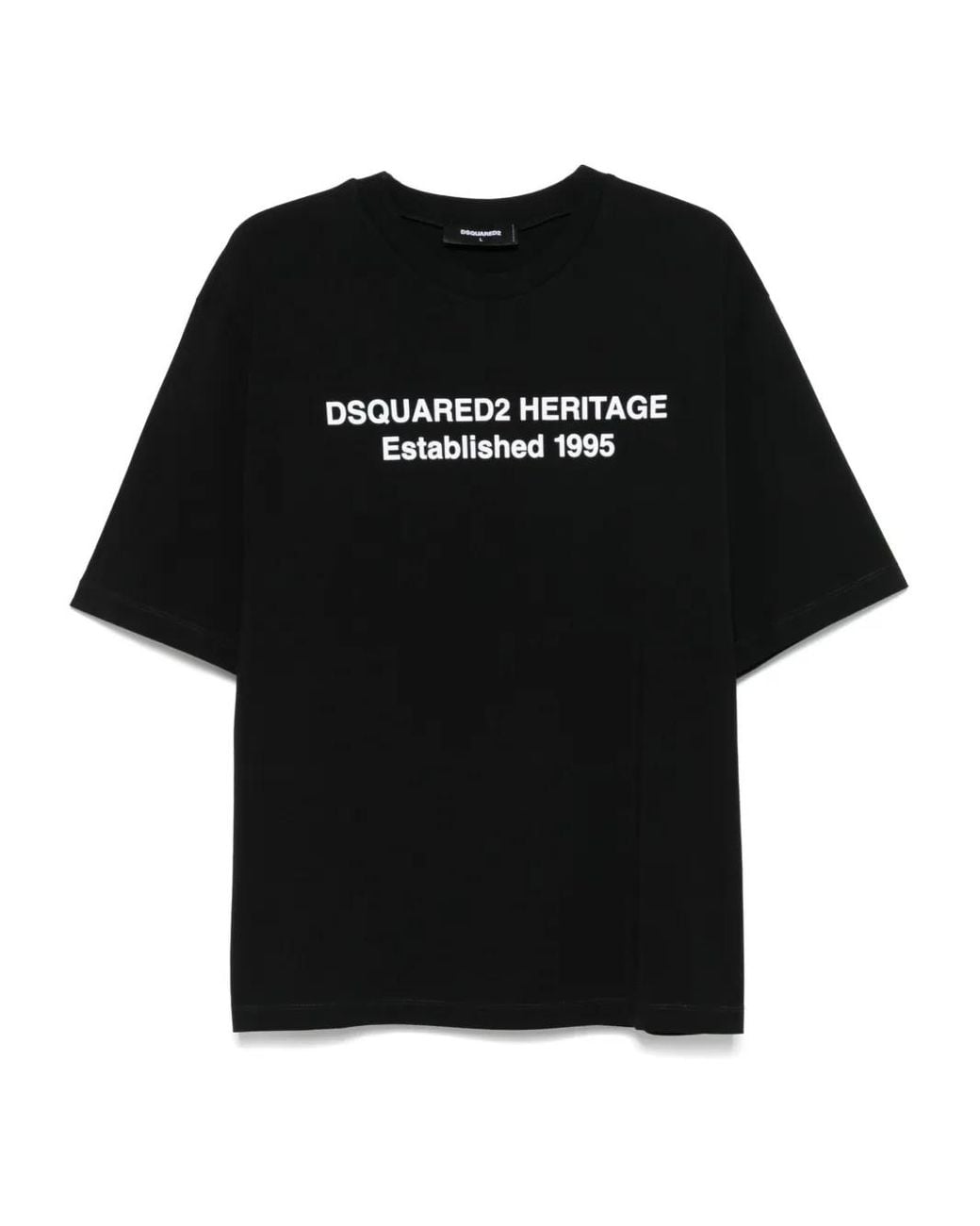 DSquared² Black T-Shirt for men