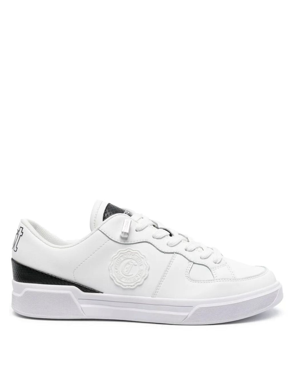 Just Cavalli Sneakers Mit Logo-Patch in White für Herren