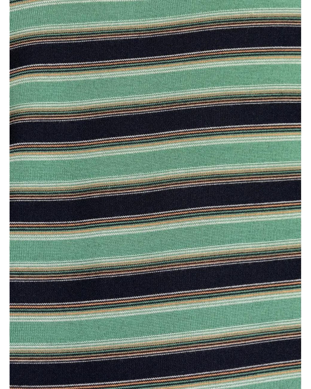 Paul Smith Gestreifter Pullover in Green für Herren