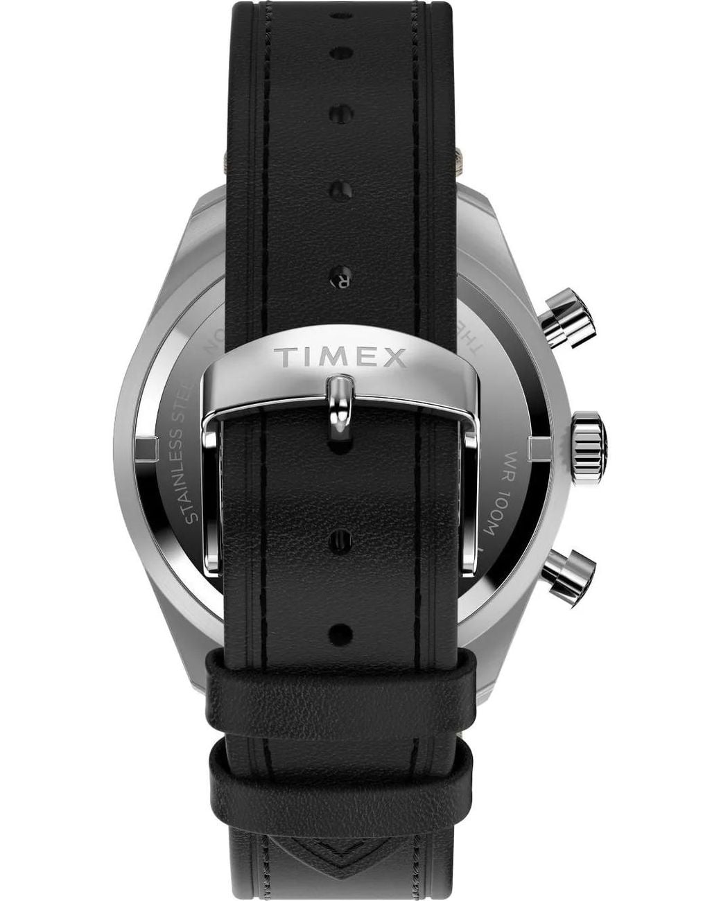 Timex Gray Waterbury Traditional Chronograph 41Mm Watch for men