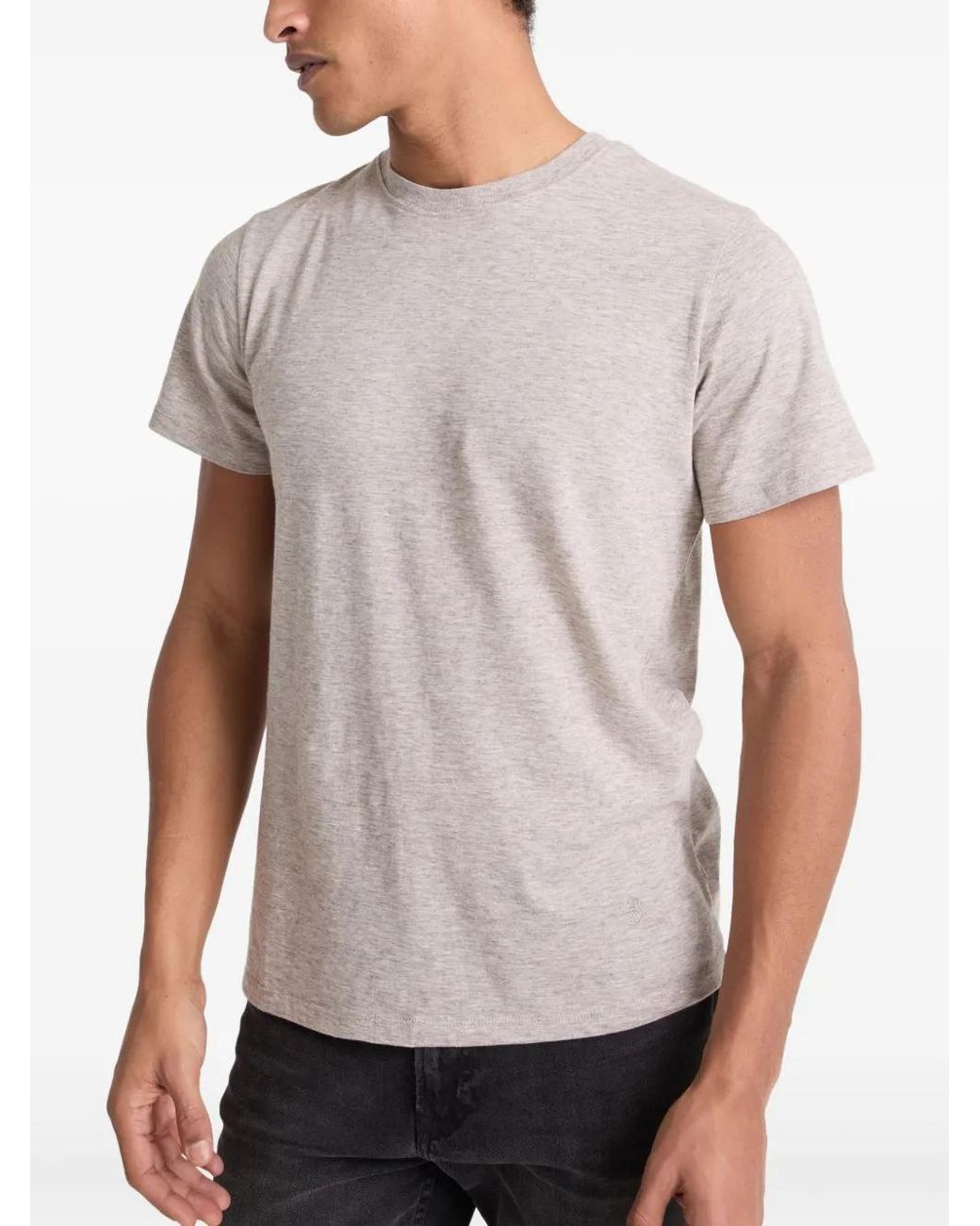Yves Salomon White Jersey T-Shirt for men