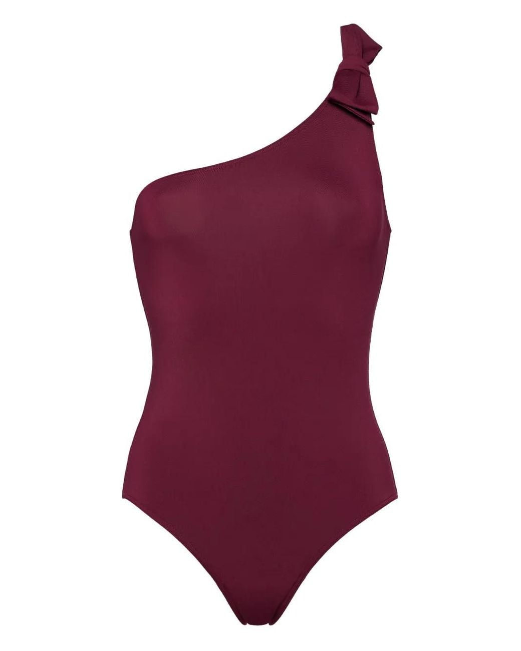 Eres Purple Prodige One-Shoulder Swimsuit