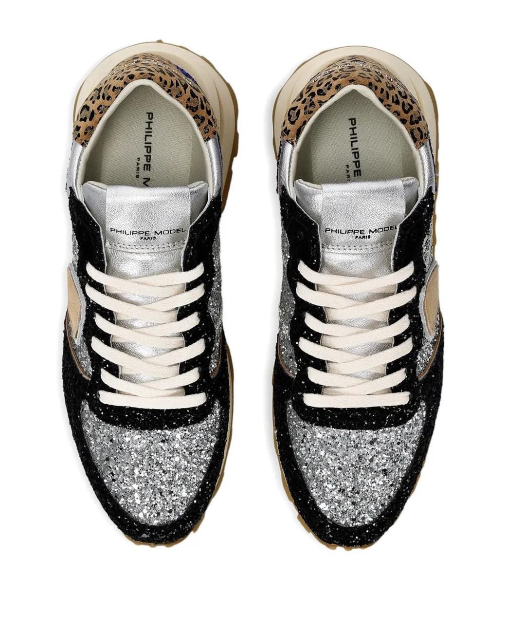 Philippe Model Blue Sneakers