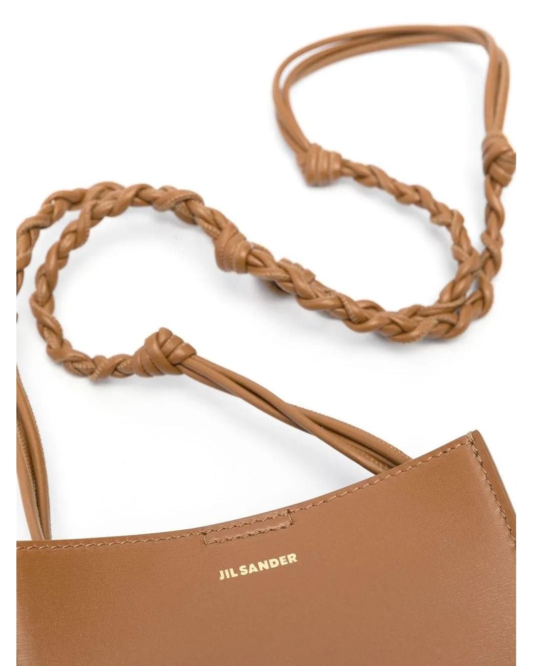 Jil Sander White Shoulder Bag