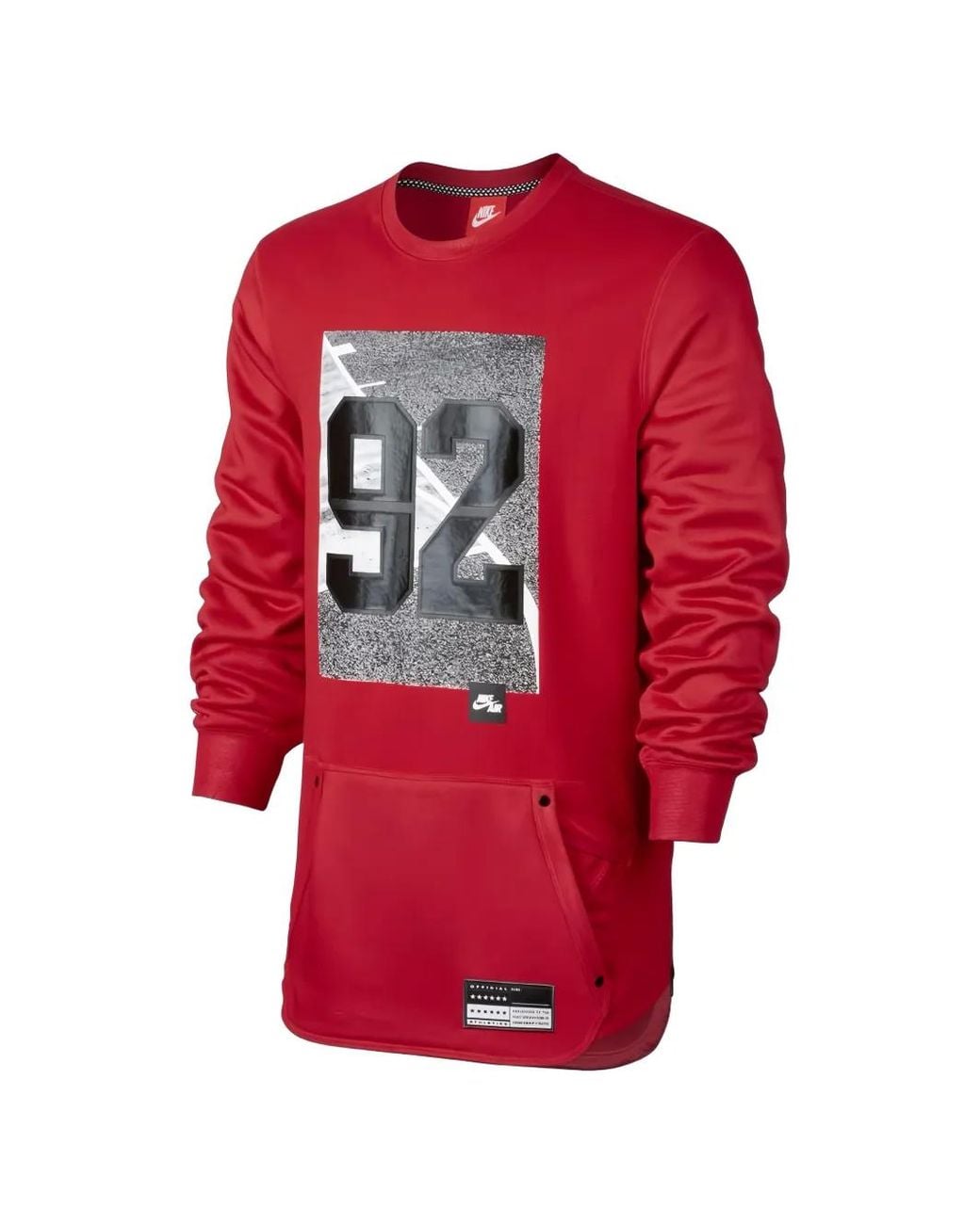 Nike Red Air Long-Sleeve T-Shirt for men