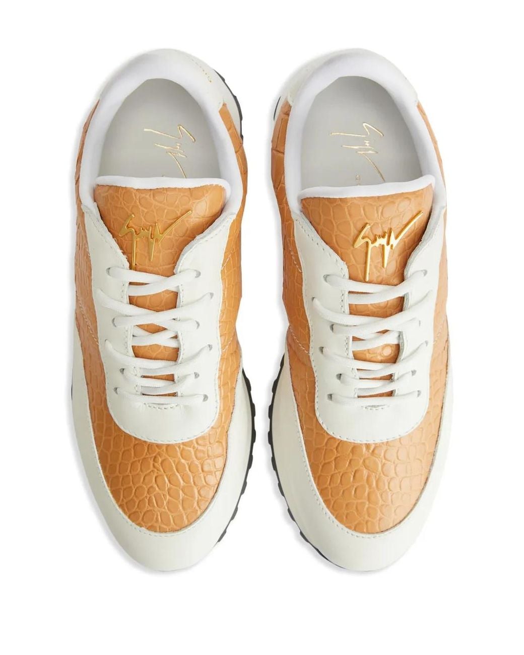 Giuseppe Zanotti White Jimi Running Sneakers
