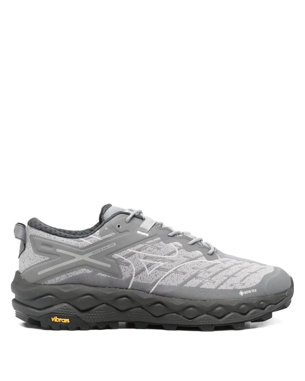 Mizuno Wave Mujin Ls Gtx Lace-Up Sneakers in Gray | Lyst