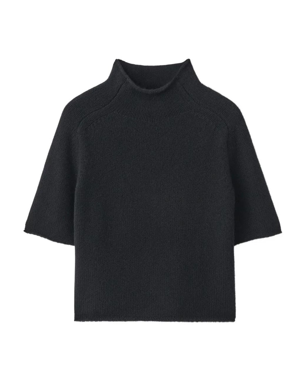 Lisa Yang Blue Fride Short-Sleeve Top