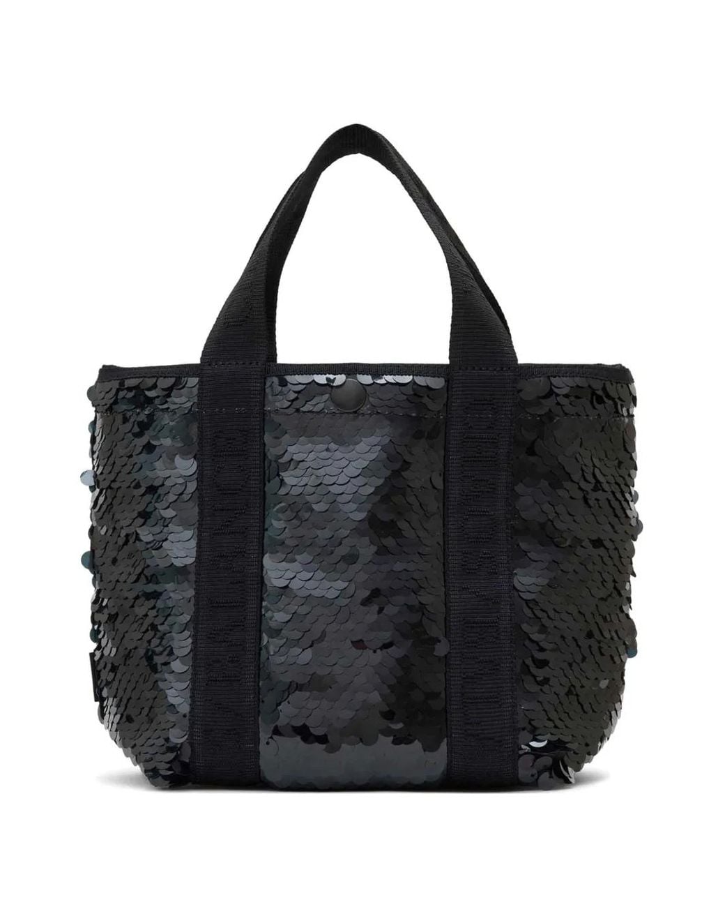 Undercover Black Sequin-Embellished Tote Bag