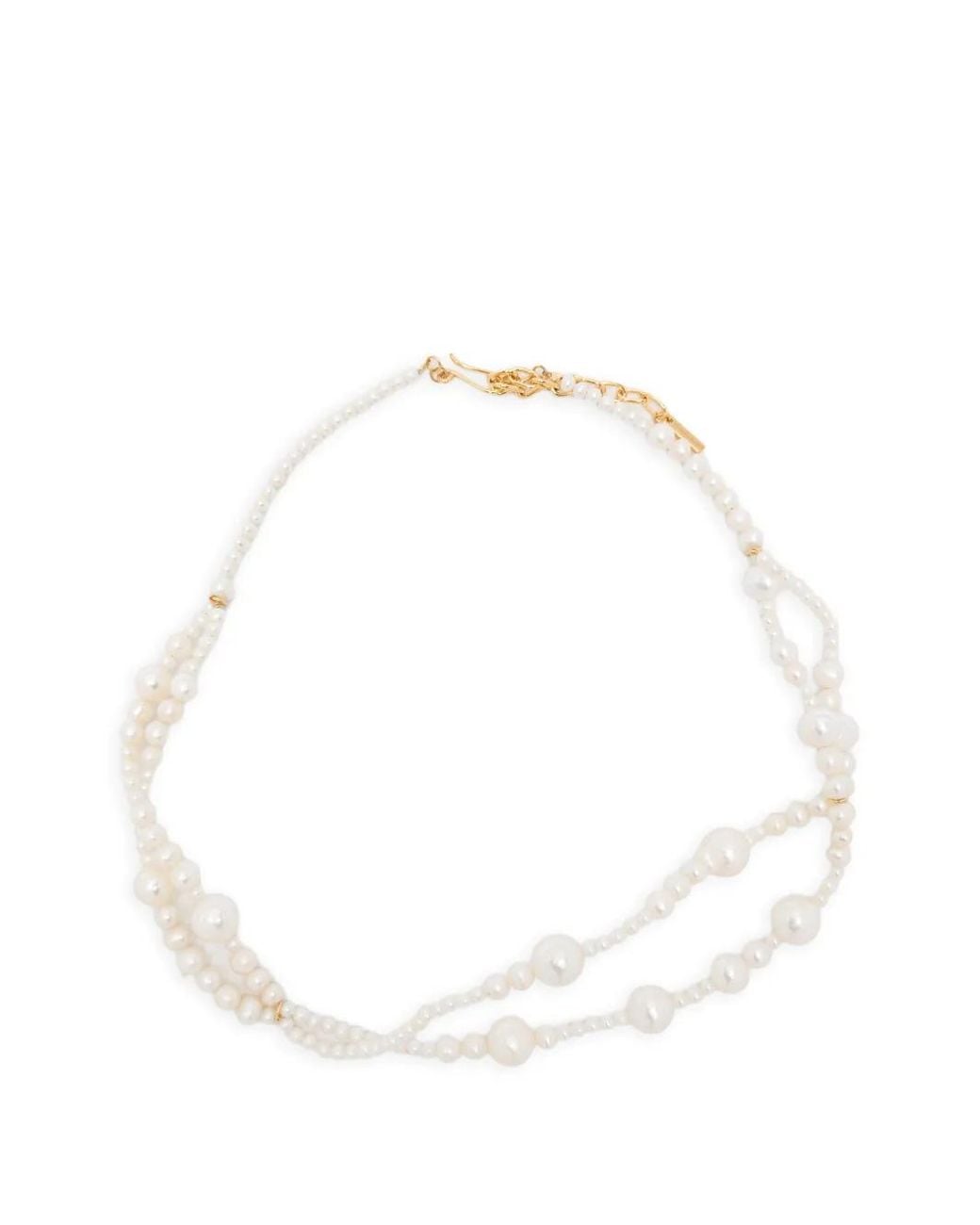 COMPLETEDWORKS White Pearl Necklaces