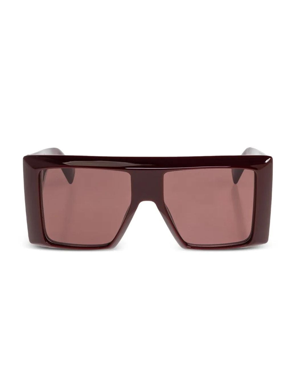 Balmain Pink Square-Frame Sunglasses