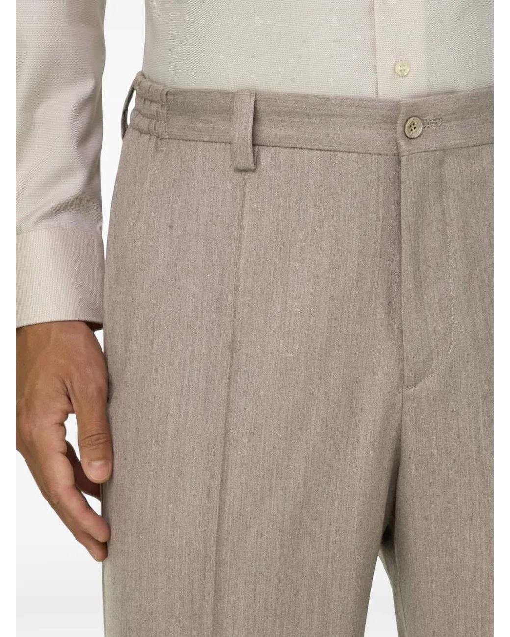 Boggi Gray Trousers for men