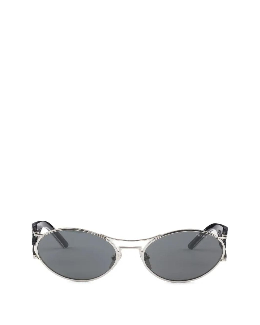 Prada Gray Eyewear Collection Sunglasses