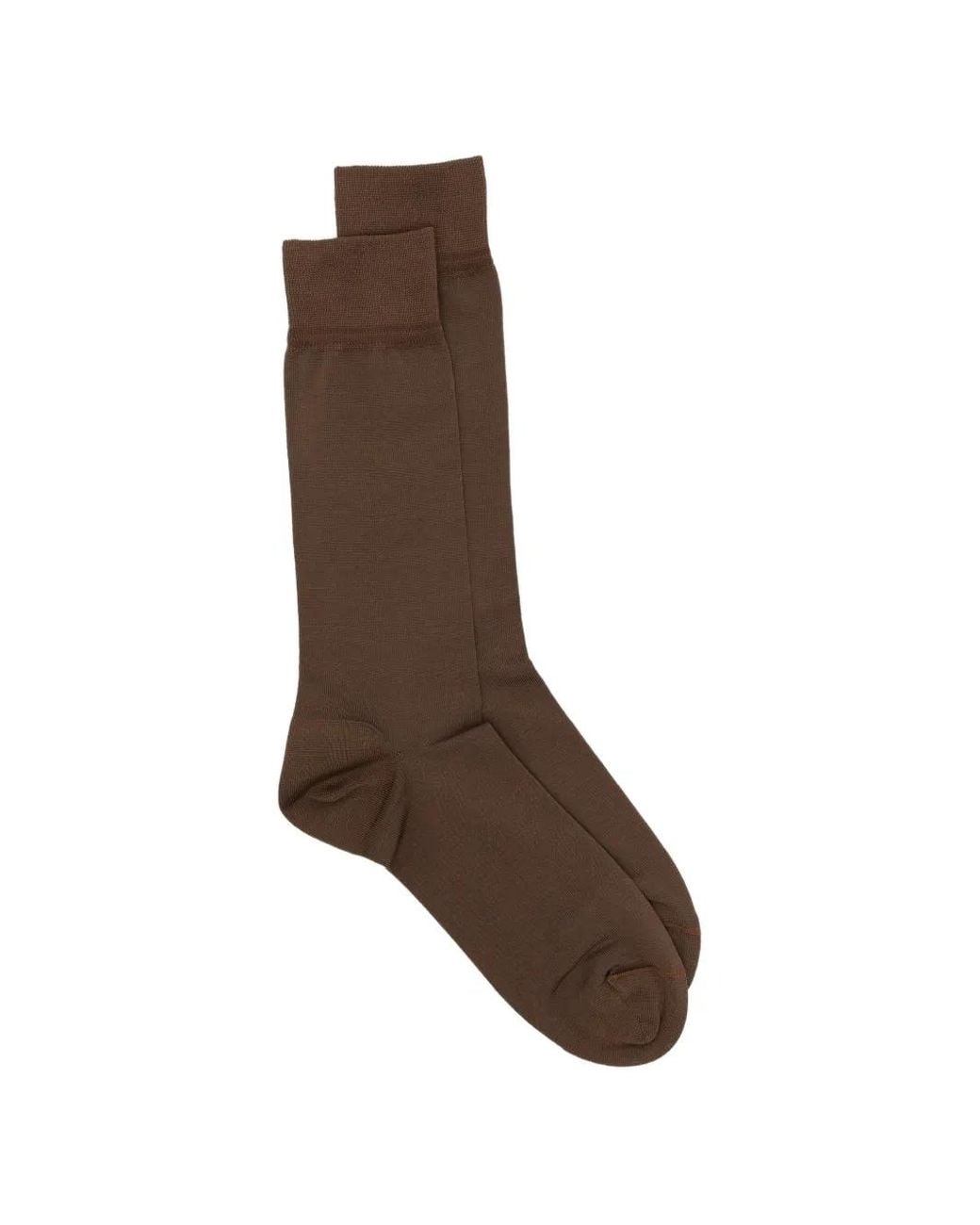 Zegna Brown Everyday Socks for men