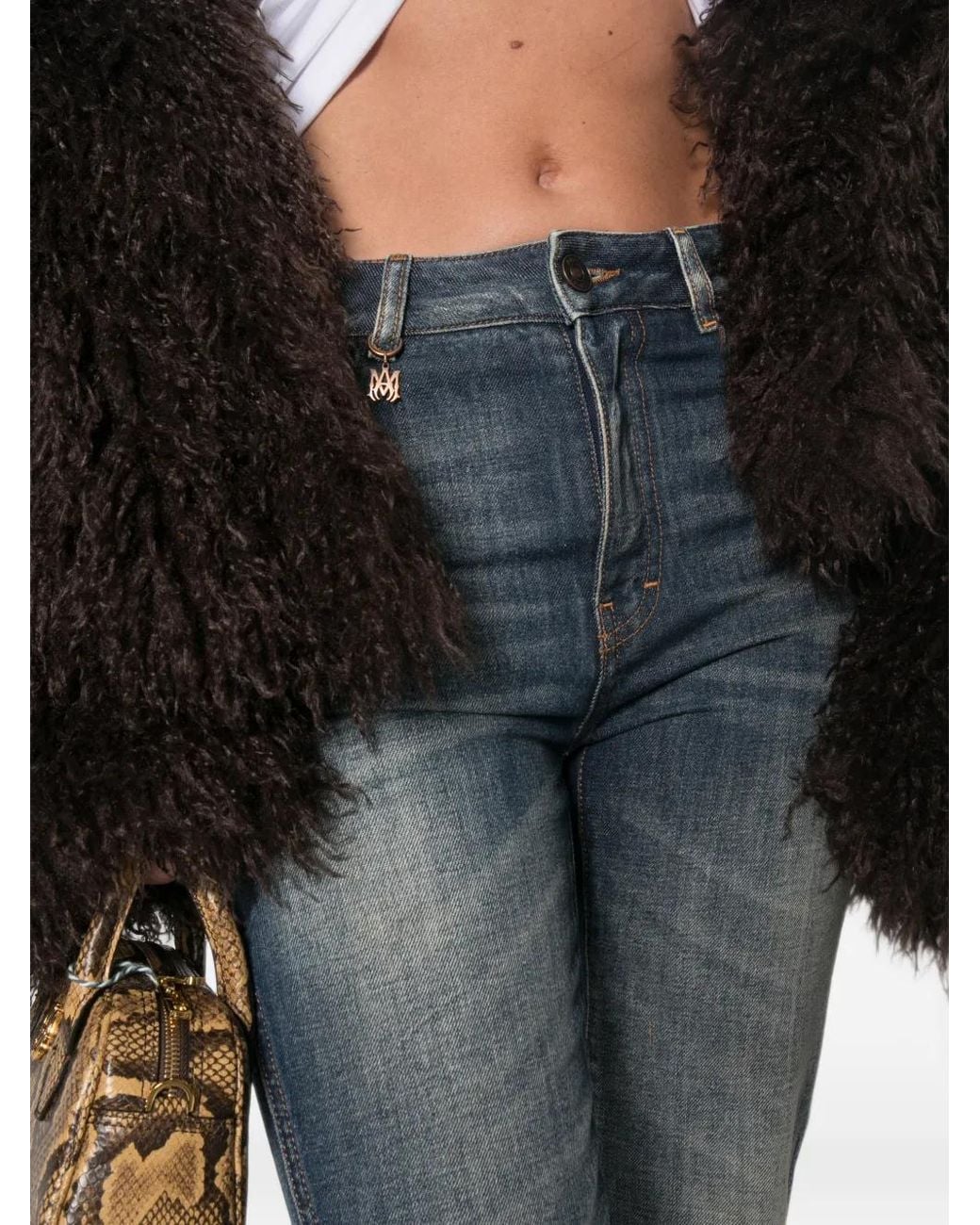Amiri Blue Vintage-Cut Jeans