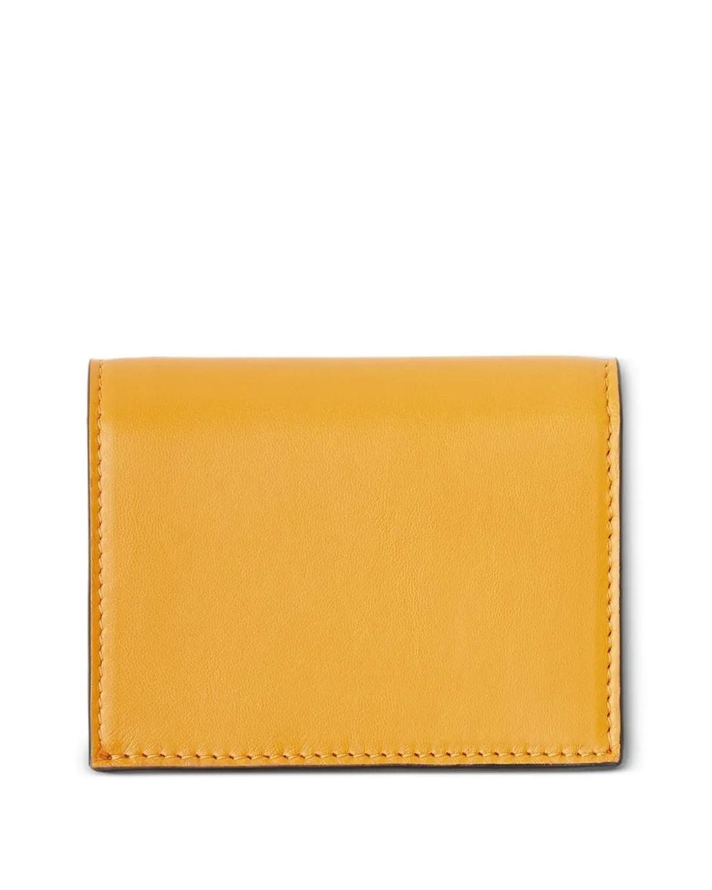 Versace Yellow Emblème Leather Wallet