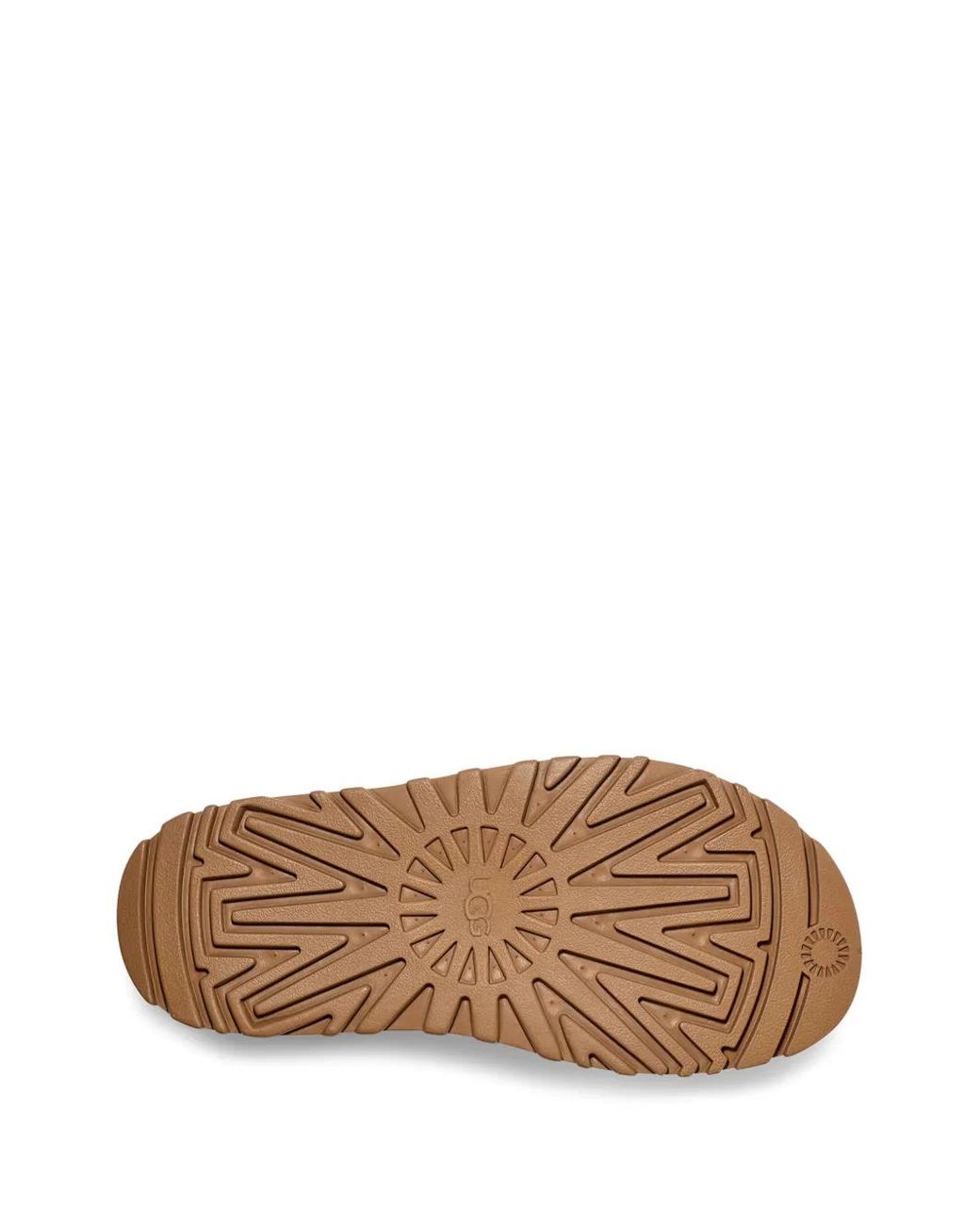 Ugg Brown Platform Sandals 'Goldenglow'