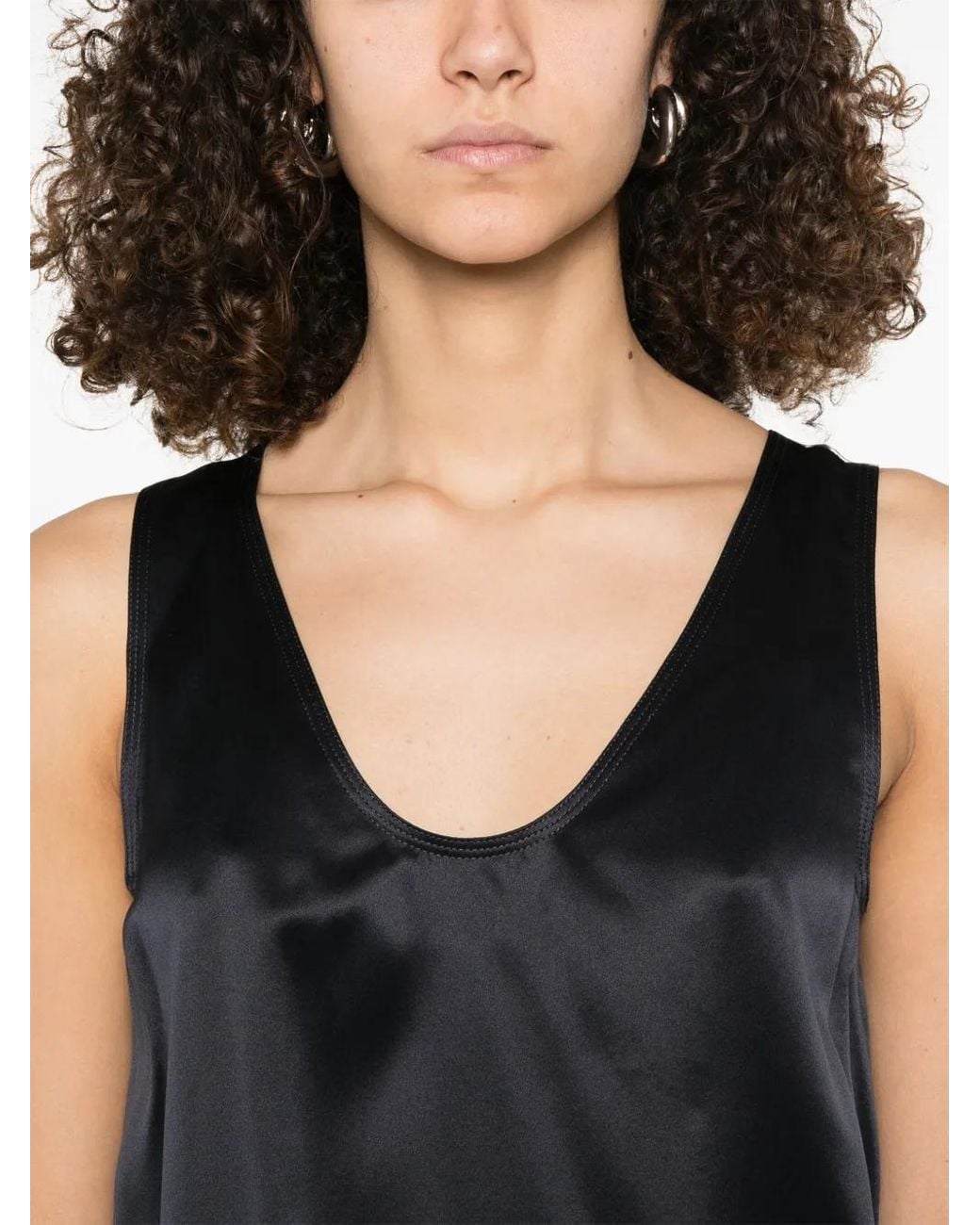 Top Filly Max Mara de color Black