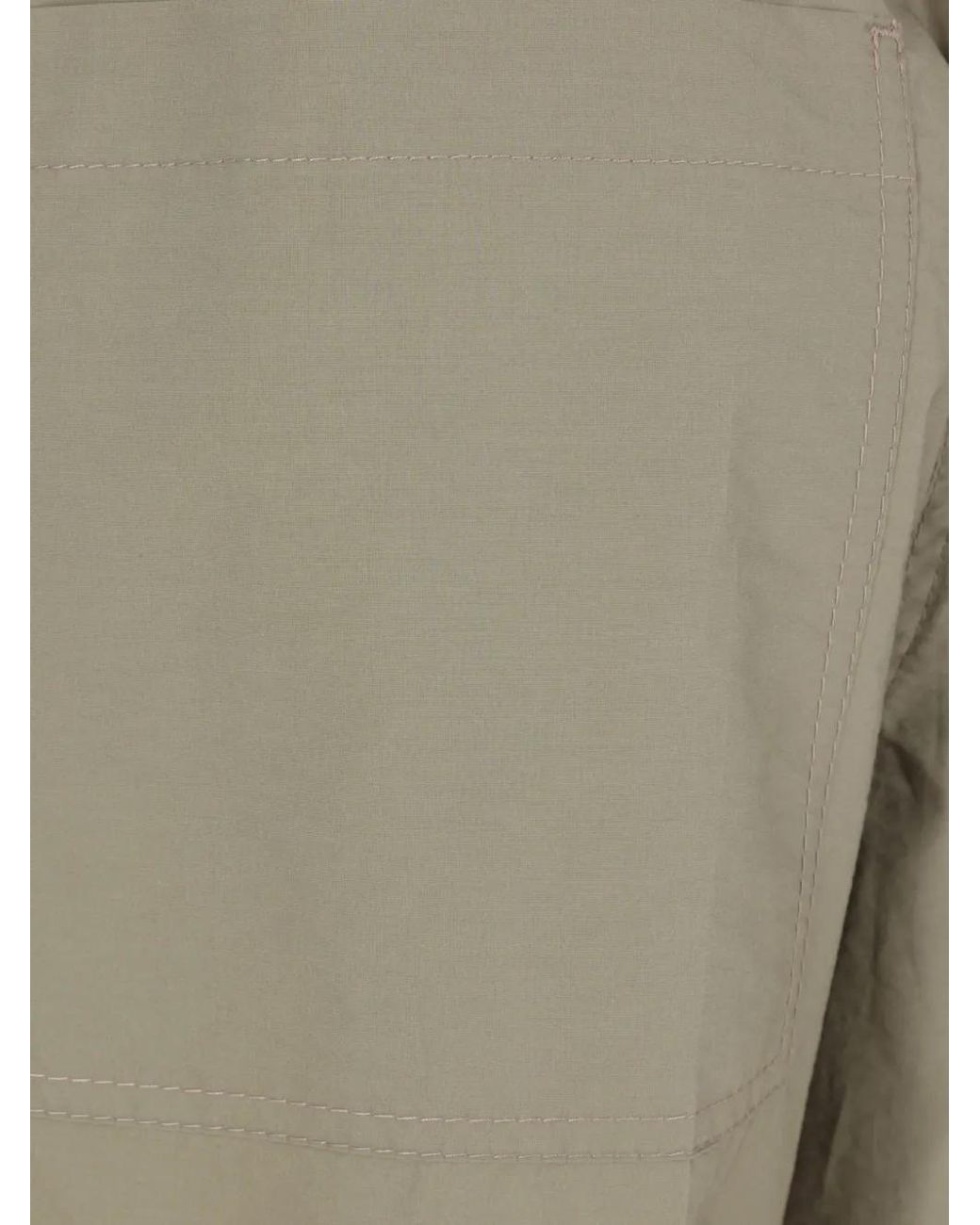 Brunello Cucinelli Natural Wide-Leg Trousers