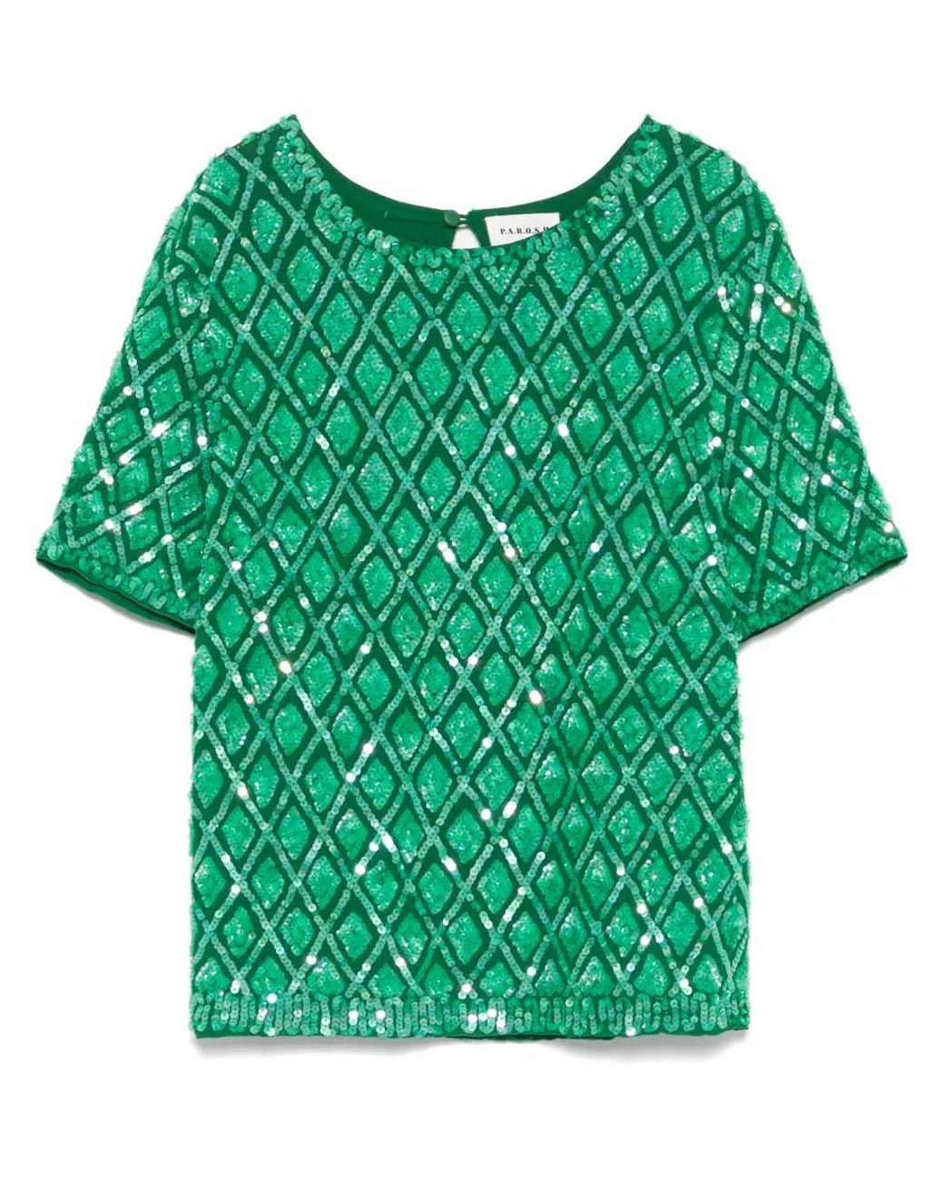 Blouse Gild P.A.R.O.S.H. en coloris Green