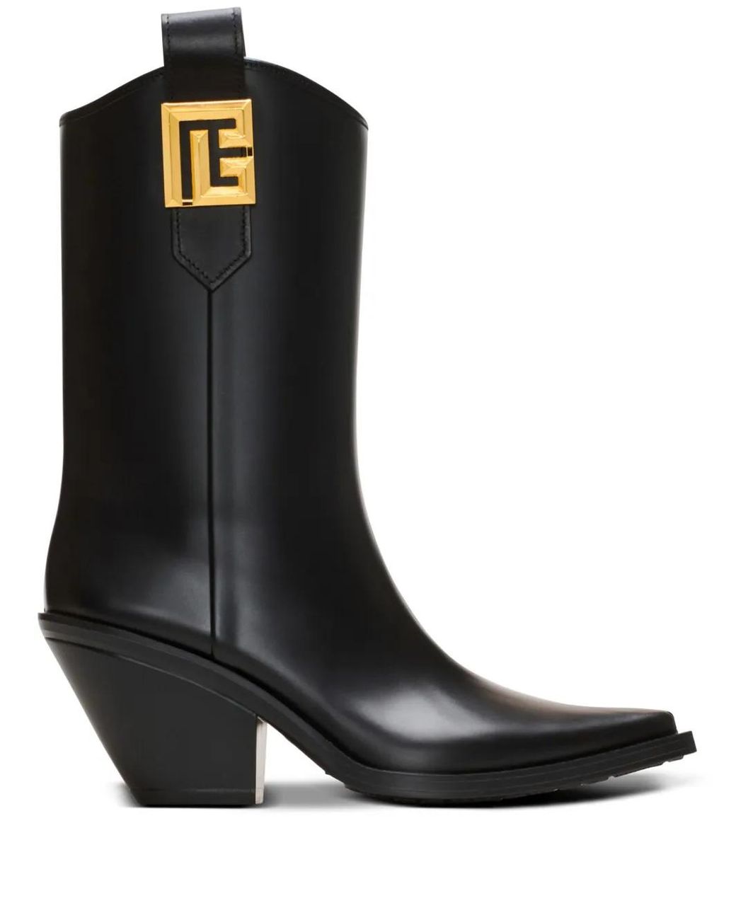 Balmain Black Chic Ankle Boots