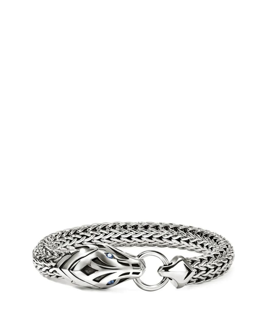 John Hardy White Naga Sterling Bracelet for men