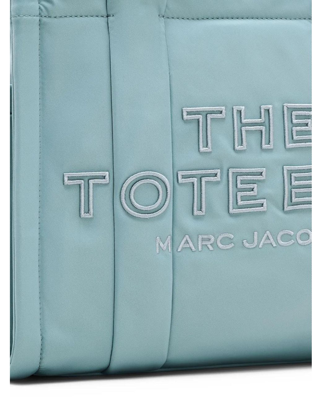 Marc Jacobs Blue The Puffy Nylon Medium Tote Bag
