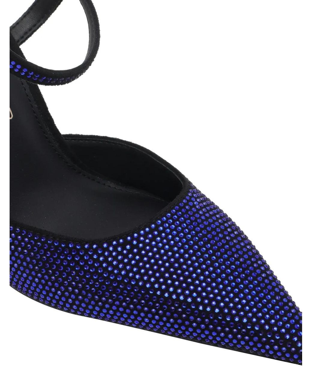 Kurt Geiger Eagle Point Strass-Embellished Pumps in Blue | Lyst UK