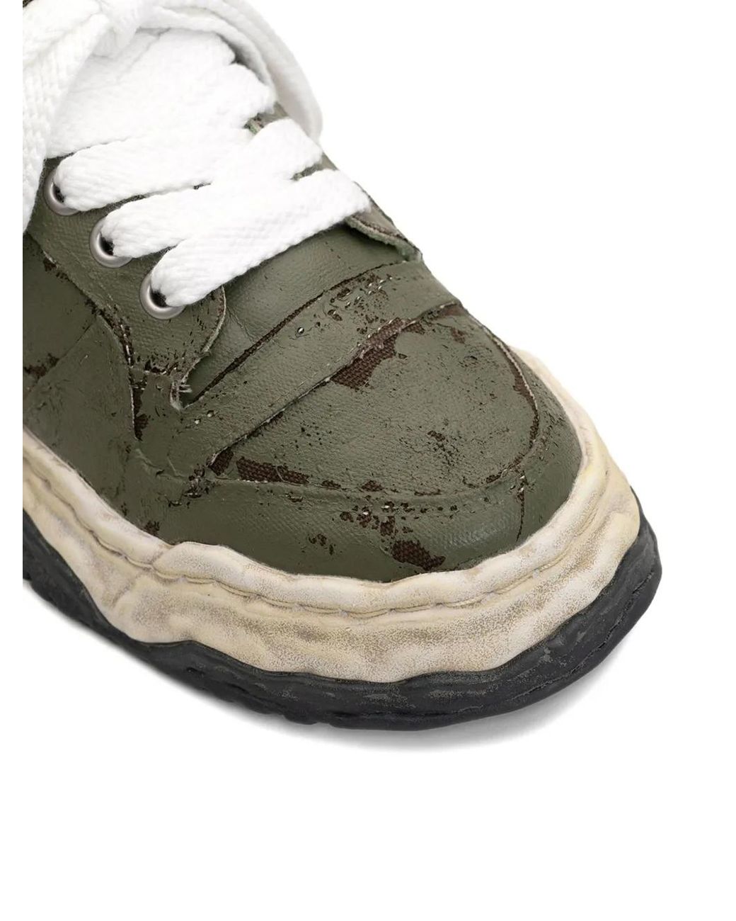 Maison Mihara Yasuhiro Green Keith Low-Top Sneakers