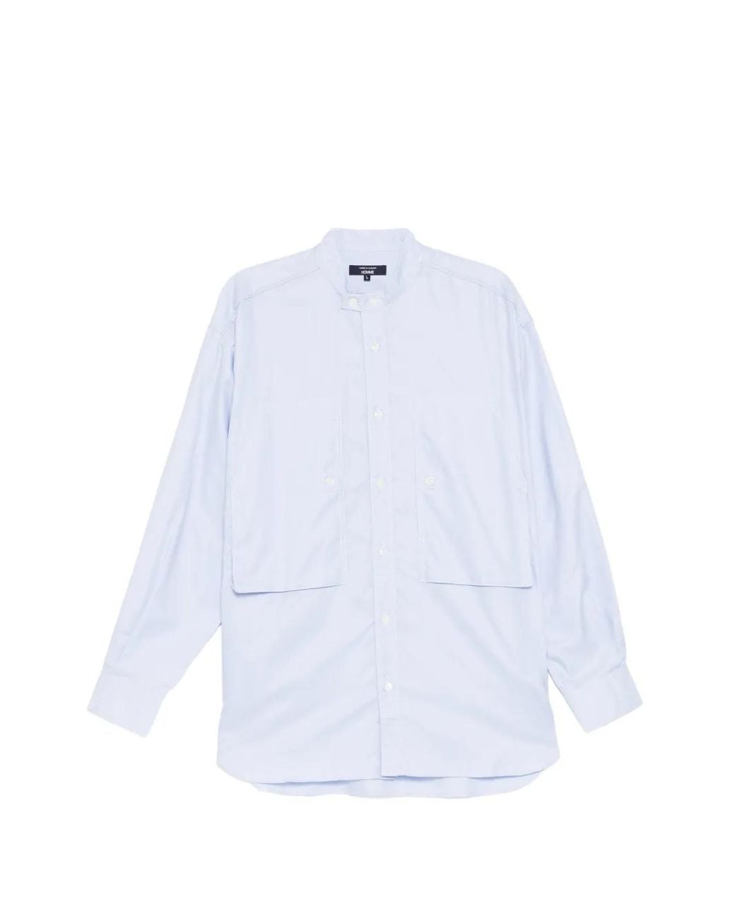Comme des Garçons White Patch-Pockets Shirt for men
