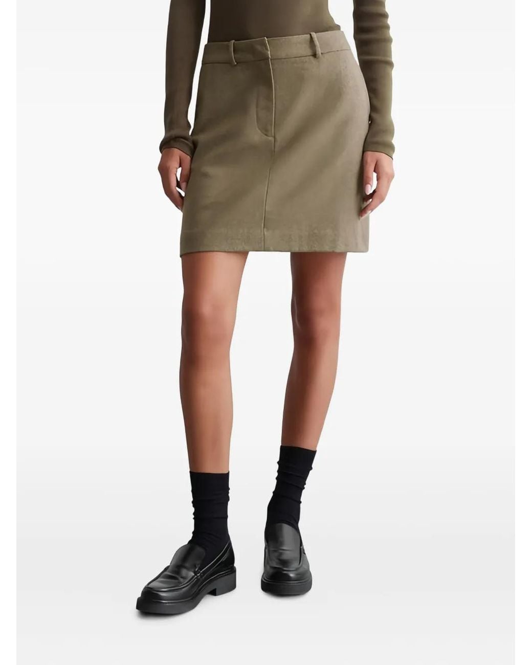 Marc O' Polo Green A-Line Miniskirt