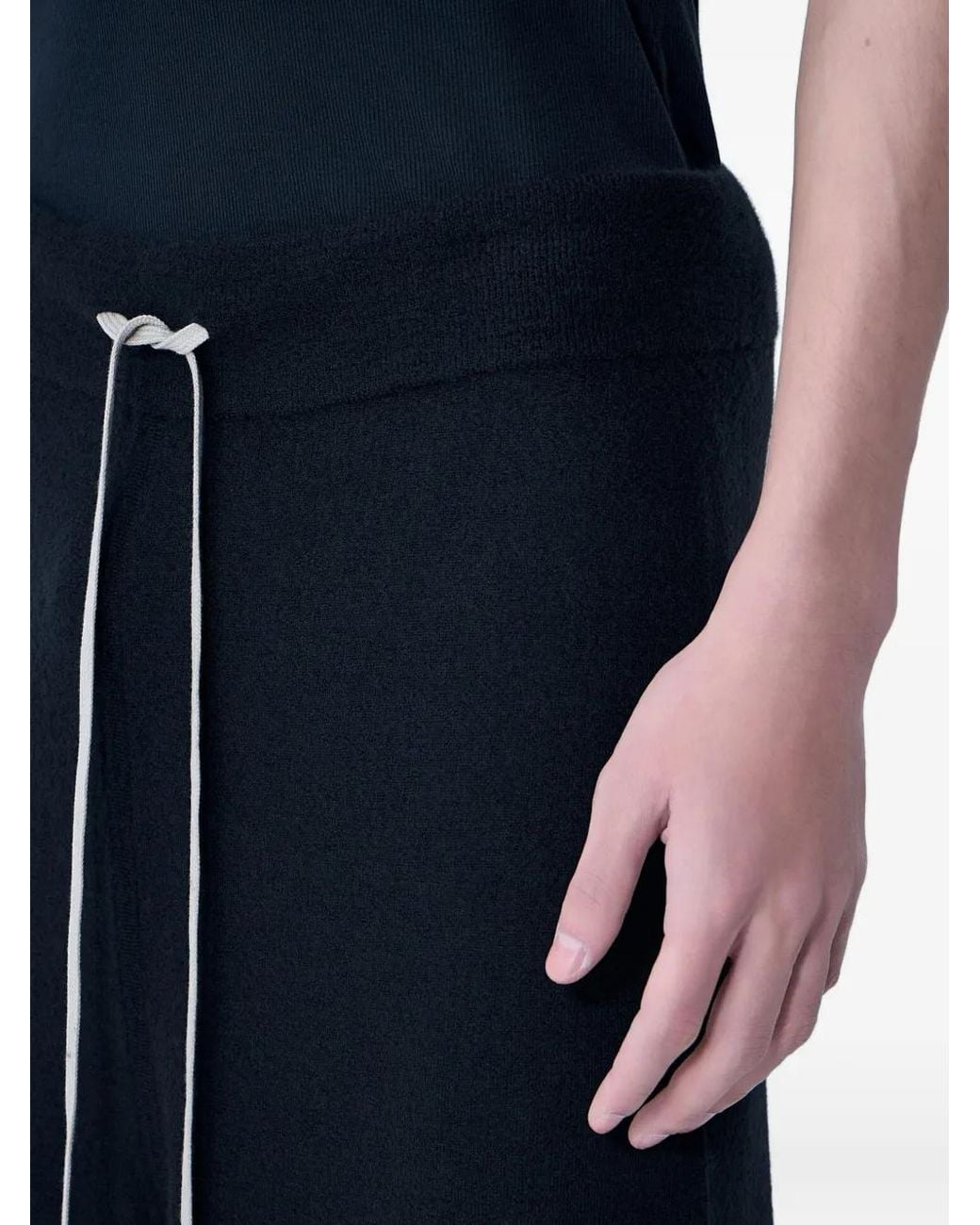 Rick Owens Blue Temple Track Pants for men