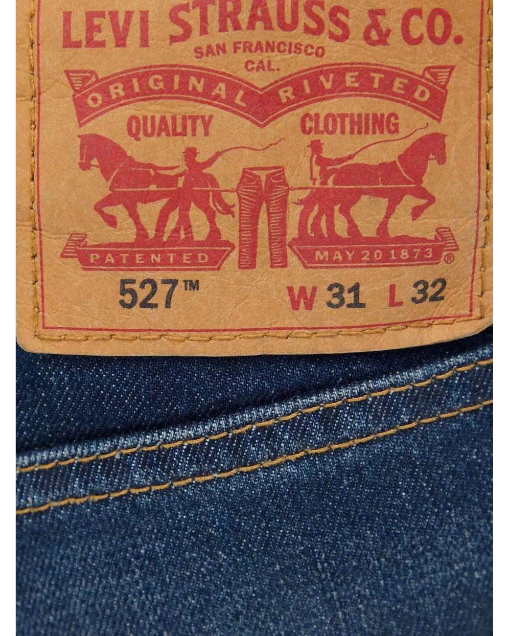 Levi's Blue 527 Jeans for men