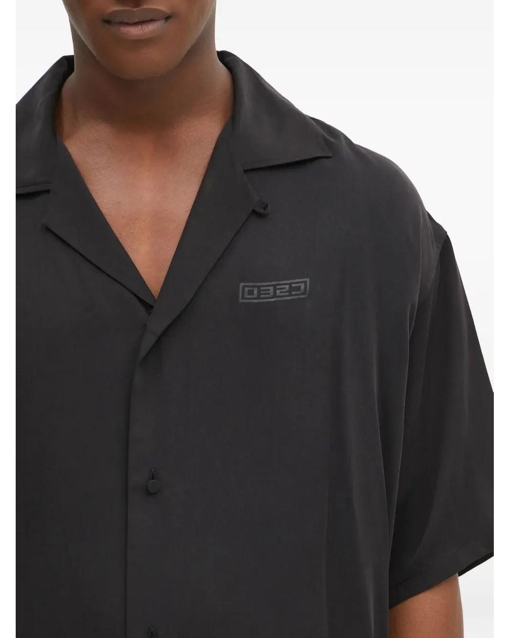 Camicia 111 di 032c in Black da Uomo