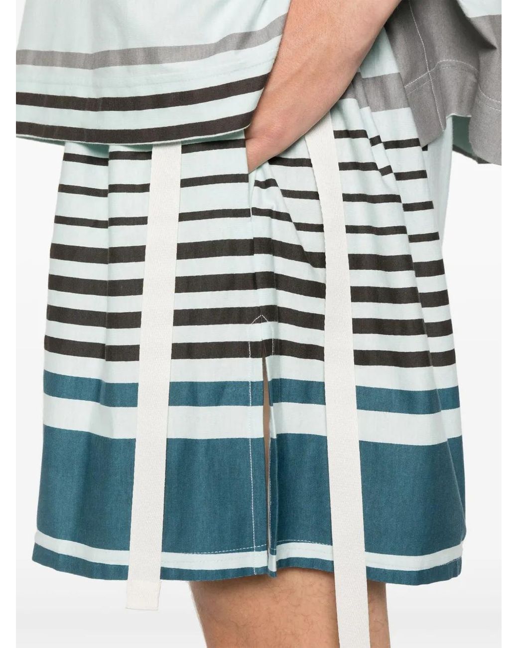 メンズ Craig Green Wave ショートパンツ Blue