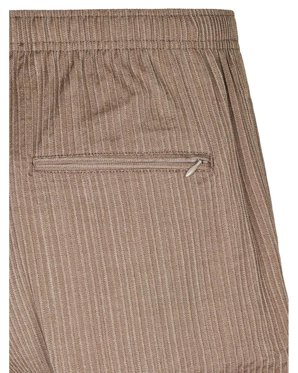 Cellar Door Natural Drawstring Shorts for men