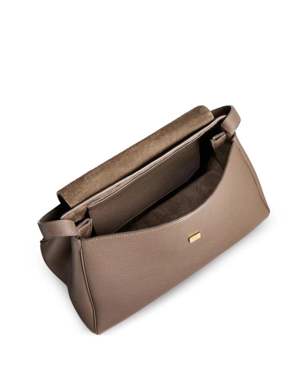 Khaite Gray Audrey Top Handle Bag