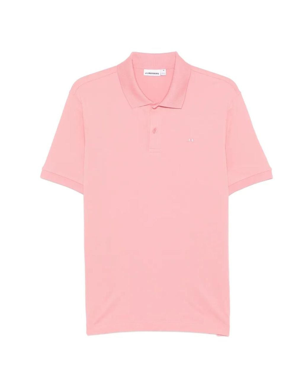 J.Lindeberg Pink Verse Polo Shirt for men