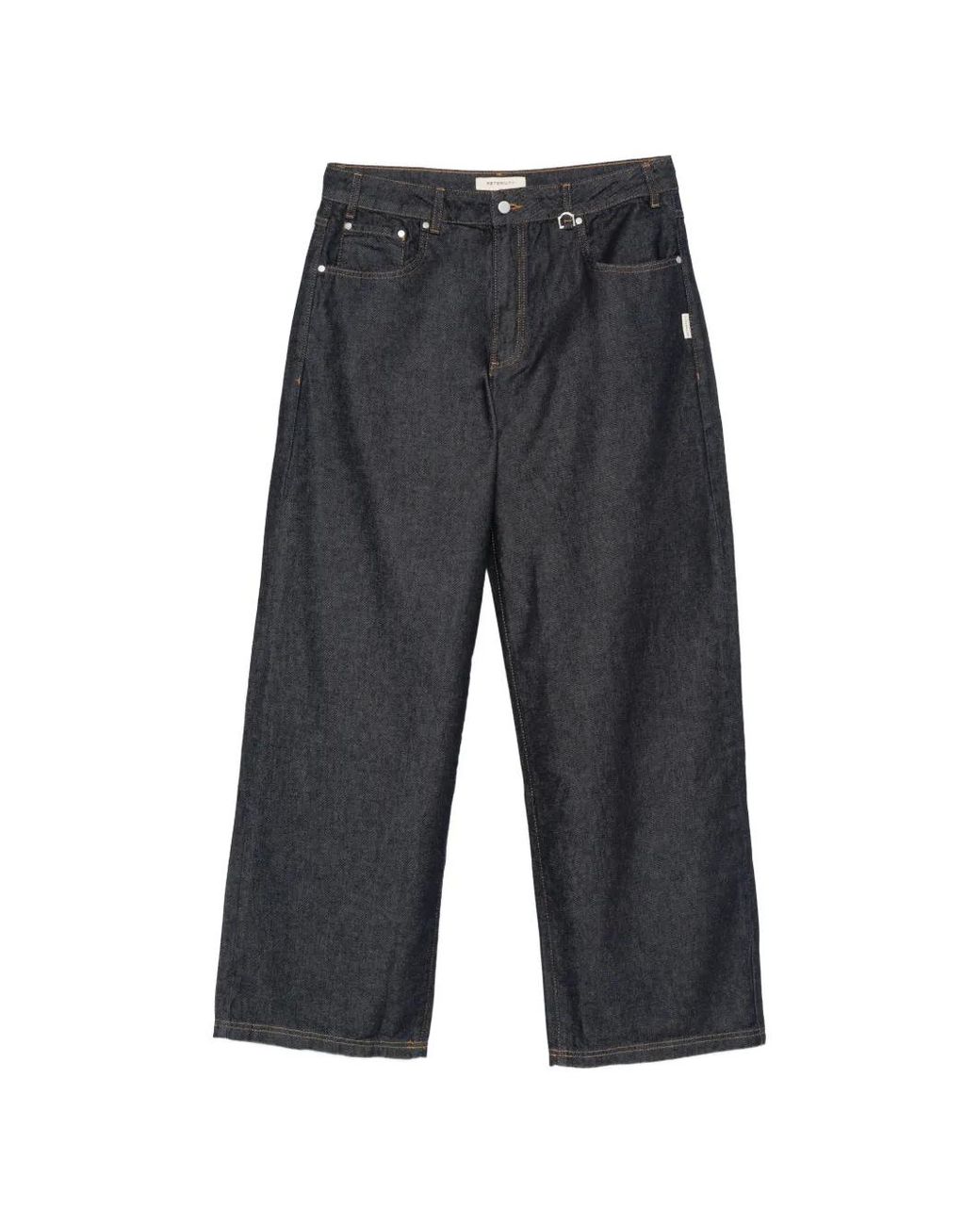 RETERNITY Gray Cotton Jeans for men