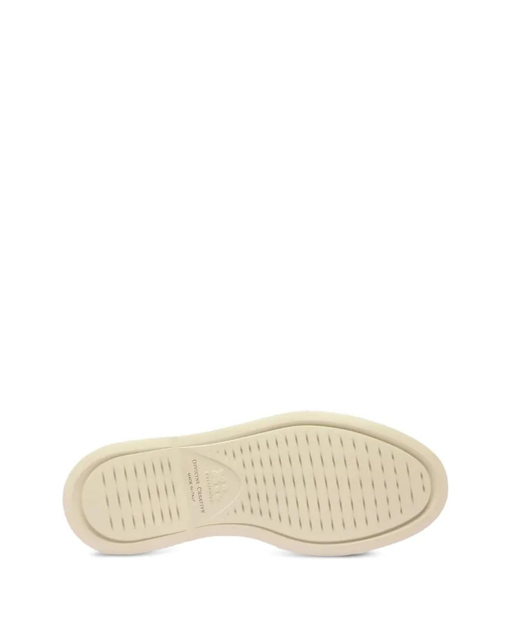 Officine Creative White Bones 013 Suede Boat Shoes for men