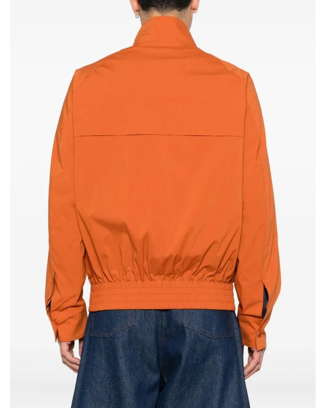 J.W. Anderson Orange Harrington Zip-Up Bomber Jacket for men